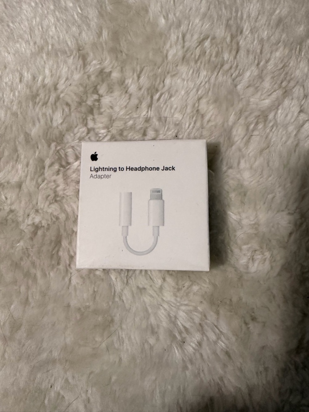 Apple Lightning to 3.5mm Headphone Adapter - White